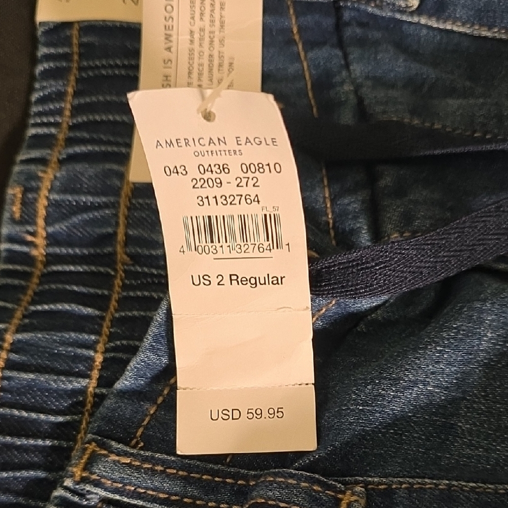 American Eagle Blue Denim Jeans